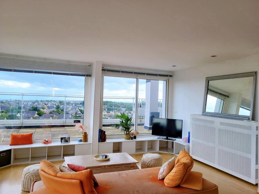 Penthouse/ Rooftop Ocean View Le Havre Bagian luar foto