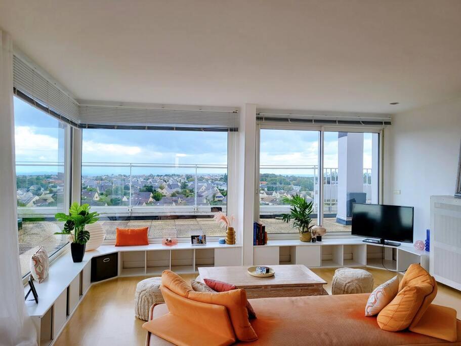 Penthouse/ Rooftop Ocean View Le Havre Bagian luar foto
