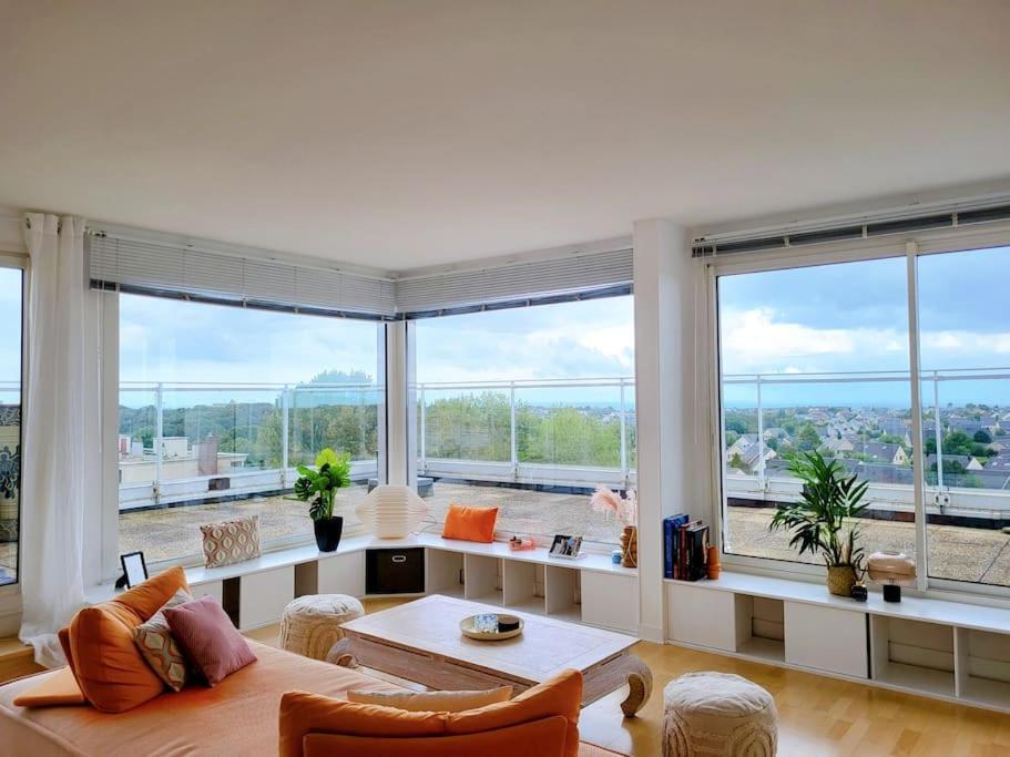 Penthouse/ Rooftop Ocean View Le Havre Bagian luar foto